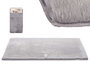 Giftdecor Alfombra Pelo Corto Gris Oscuro 60x90 cm (Set de 6)