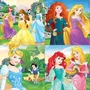 Educa Borrás Maleta Puzzles Progresivos Princesas Disney (12-16-20-25 piezas)