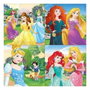 Educa Borrás Maleta Puzzles Progresivos Princesas Disney (12-16-20-25 piezas)