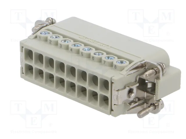 ILME CDA CDAM16X Conector HDC Macho de 16 Pines