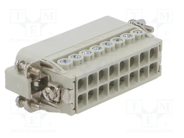 ILME CDA CDAM16X Conector HDC Macho de 16 Pines