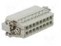 ILME CDA CDAM16X Conector HDC Macho de 16 Pines
