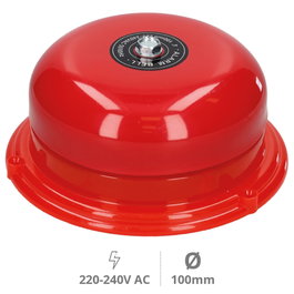 GSC Evolution Timbre campana industrial electromecánico 10cm 86db 230V