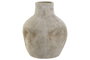 DKD Home Decor Jarrón de Gres Marrón Desgastado