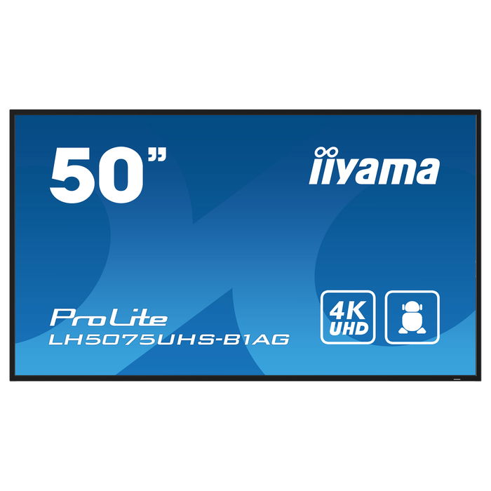 iiyama LH5075UHS-B1AG Pantalla LCD 49.5" 4K UHD Wifi 24/7