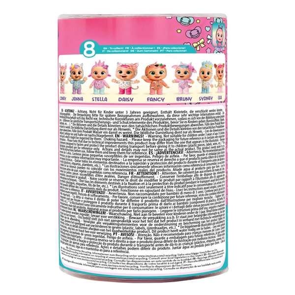 Imc Toys Bebé llorón Magic Tears Cbmt Charmz Asst. 8 Cdu 12 Un