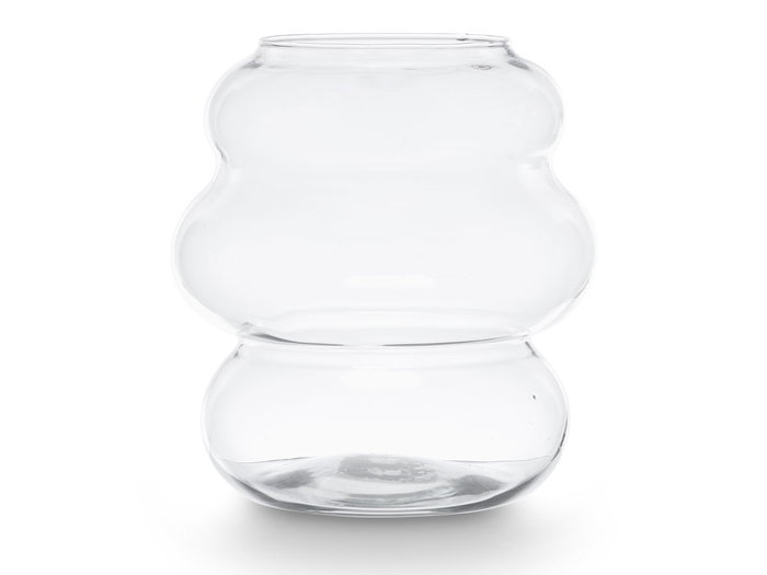GIFTDECOR Jarrón de Cristal Cloud 25cm Transparente GIFTDECOR Jarrón de Cristal Cloud 25cm Transparente