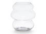 GIFTDECOR Jarrón de Cristal Cloud 25cm Transparente