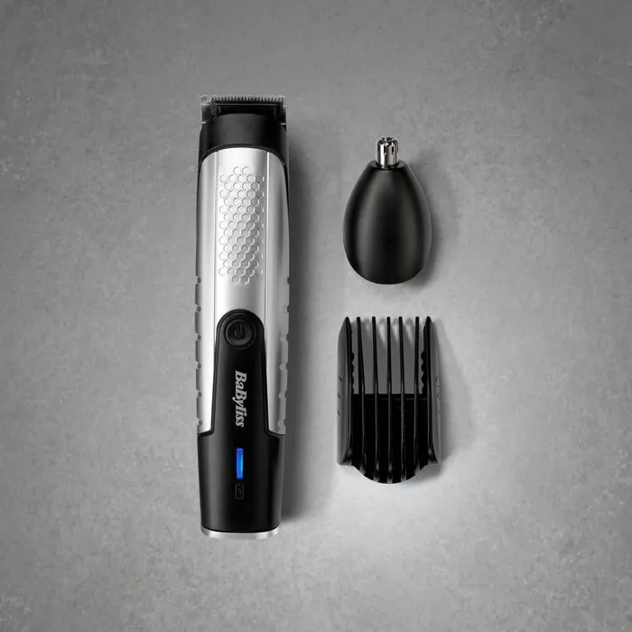 Babyliss Recortadora de Barba P1358E - Cuchilla de Acero Inoxidable, Resistente al Agua, Funciona con Pilas Babyliss Recortadora de Barba P1358E - Cuchilla de Acero Inoxidable, Resistente al Agua, Funciona con Pilas