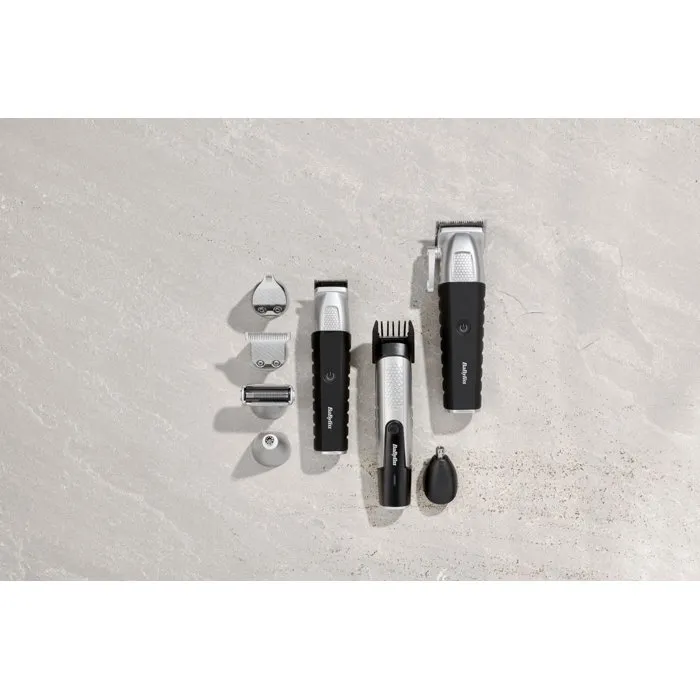 Babyliss Recortadora de Barba P1358E - Cuchilla de Acero Inoxidable, Resistente al Agua, Funciona con Pilas Babyliss Recortadora de Barba P1358E - Cuchilla de Acero Inoxidable, Resistente al Agua, Funciona con Pilas