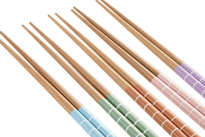DKD Home Decor Palillo Oriental Bambú Multicolor Set de 10 Piezas 1 x 22.5 x 1 cm DKD Home Decor Palillo Oriental Bambú Multicolor Set de 10 Piezas 1 x 22.5 x 1 cm
