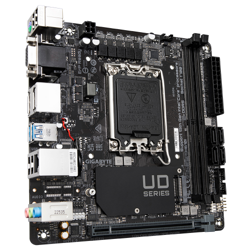 Gigabyte H610I Mini-ITX LGA 1700 DDR5 Gigabyte H610I Mini-ITX LGA 1700 DDR5