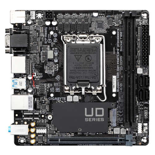 Gigabyte H610I Mini-ITX LGA 1700 DDR5 Gigabyte H610I Mini-ITX LGA 1700 DDR5