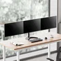 AISENS Soporte de Mesa para 3 Monitores DT27TSR-287, 13-27 pulgadas
