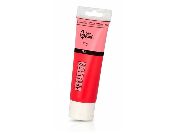 Liderpapel Pintura acrílica caja de 6 tubos de 75 ml colores básicos Liderpapel Pintura acrílica caja de 6 tubos de 75 ml colores básicos