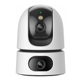 Imou RangerDual 6MP IP Cam Cámara de Seguridad Interior Inalámbrica 1296P Visión Nocturna 15m PTZ Seguimiento Auto CE UKCA Blanco