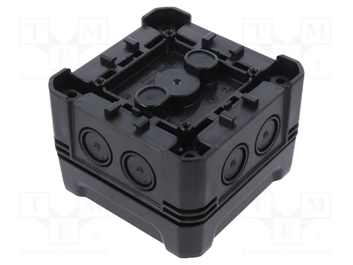 OBO BETTERMANN Caja de conexiones X negro