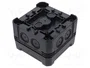 OBO BETTERMANN Caja de conexiones X negro
