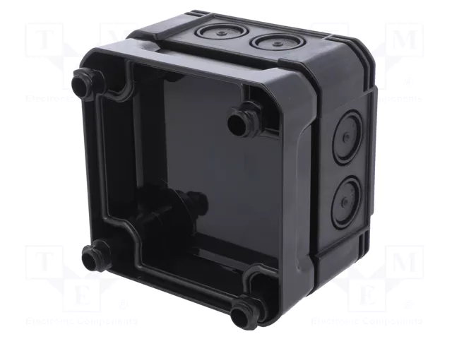 OBO BETTERMANN Caja de conexiones X negro
