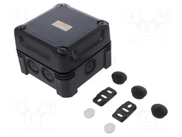 OBO BETTERMANN Caja de conexiones X negro