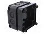 OBO BETTERMANN Caja de conexiones X negro