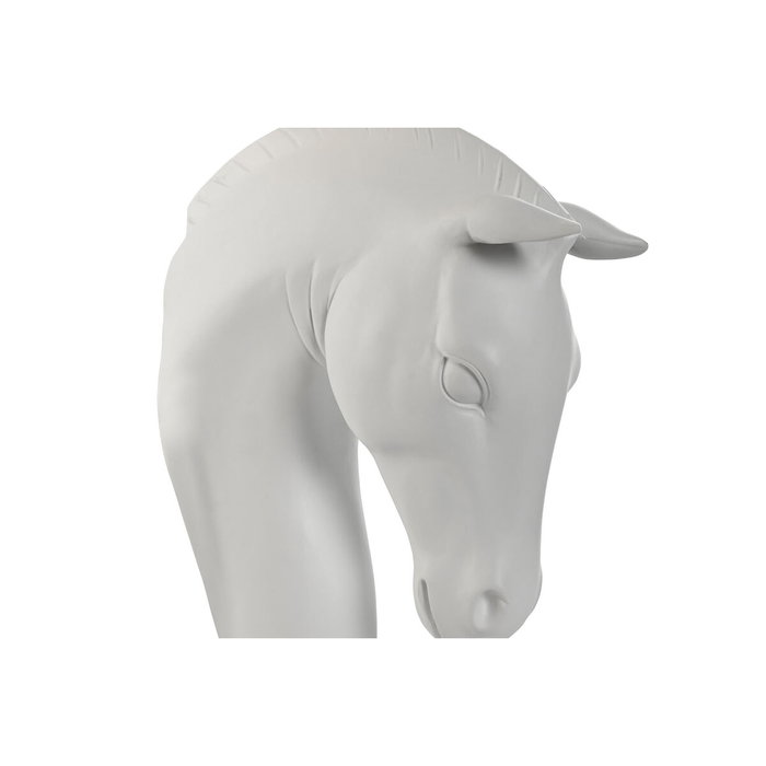 DKD Home Decor Lámpara Aplique Resina Caballo Blanco