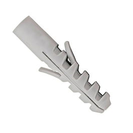 FIXTAC Taco Dos Patas Nylon Gris Liso Med. Taco 8-40 (Set de 100)