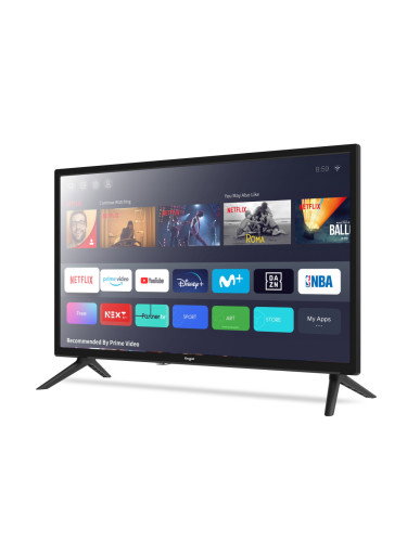 Engel Axil LE2485SM TV LED 24" HD Smart TV Netflix/Amazon con TDT2/C y Modo Hospitality Negro