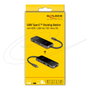 DeLOCK 92001 Dockingstation USB Type-C™ 4K HDMI, Hub USB y SD/Micro SD, 85 W PD, Antracita