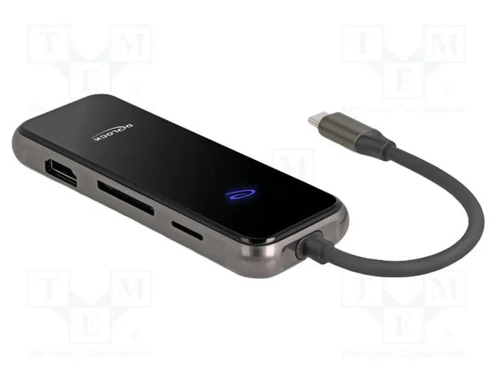 DeLOCK 92001 Dockingstation USB Type-C™ 4K HDMI / USB Hub / SD / Micro SD / PD 3.0 85 W