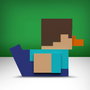 Minecraft Tubbz Figura PVC Steve 1st Edition 10 cm