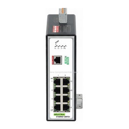 WAGO 852-602 Switch Industrial Gestionado, 8 Puertos 100Base-TX, con PROFINET, Negro