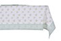 DKD Home Decor Mantel Shabby Vichy sweet Verde 150 x 150 cm Set de 5 Algodon Polyester