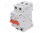 EATON ELECTRIC PLSM-C10/2-MW Interruptor Magnetotérmico 2 Polos 10A 10kA