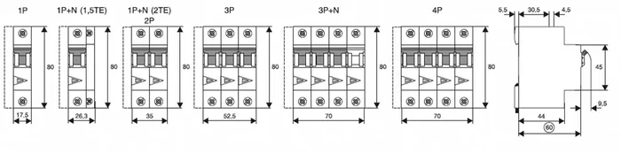 EATON ELECTRIC PLSM-C10/2-MW Interruptor Magnetotérmico 2 Polos 10A 10kA EATON ELECTRIC PLSM-C10/2-MW Interruptor Magnetotérmico 2 Polos 10A 10kA