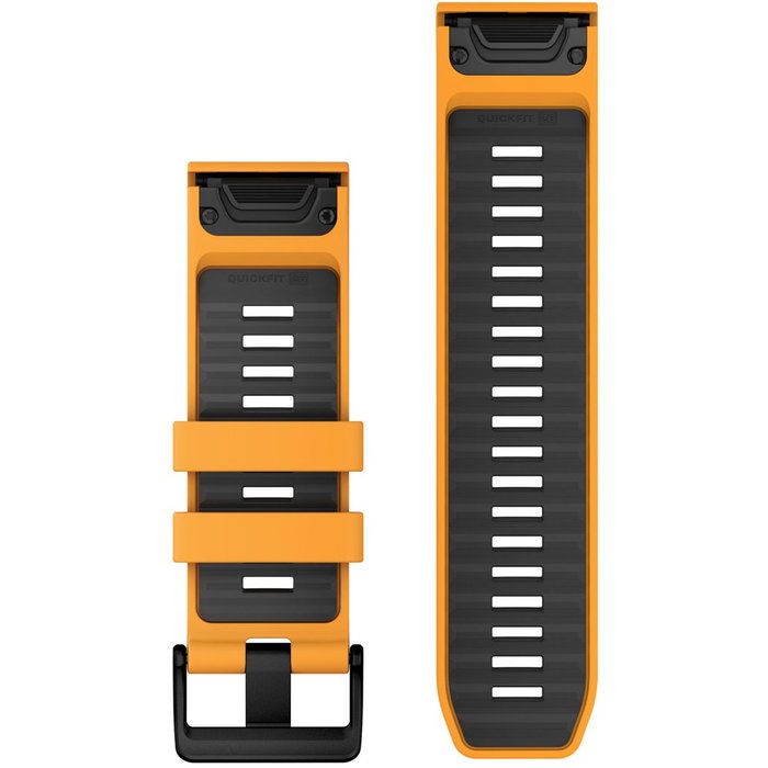 Garmin QuickFit 26mm Silikon Naranja/Grafito