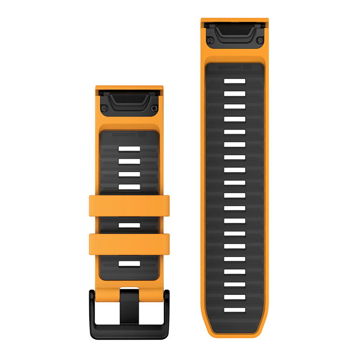 Garmin QuickFit 26mm Silicona Naranja/Grafito
