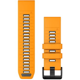 Garmin QuickFit 26mm Silikon Naranja/Grafito