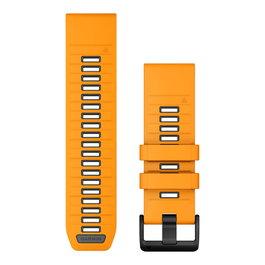 Garmin QuickFit 26mm Silicona Naranja/Grafito