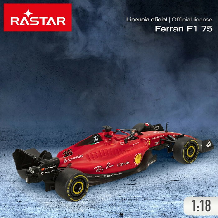 Color Baby Rastar Ferrari F1 75 Escala 1:18 con 2.4 GHz Color Baby Rastar Ferrari F1 75 Escala 1:18 con 2.4 GHz