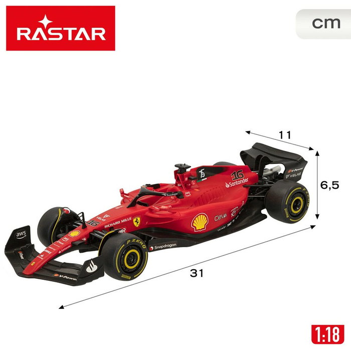 Color Baby Rastar Ferrari F1 75 Escala 1:18 con 2.4 GHz Color Baby Rastar Ferrari F1 75 Escala 1:18 con 2.4 GHz