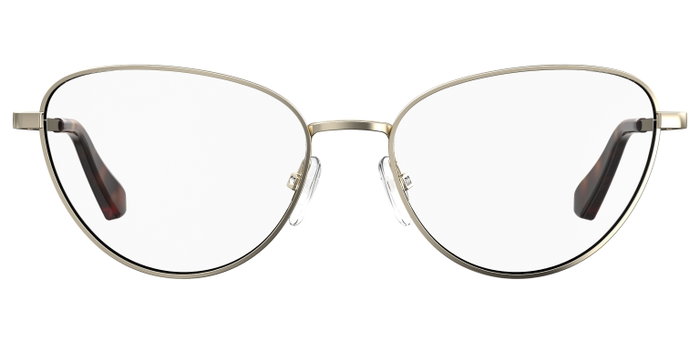 Love Moschino MOL551-3YG Gafas de Vista Dorado Metal