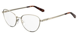 Love Moschino MOL551-3YG Gafas de Vista Dorado Metal