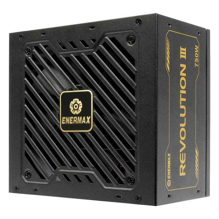 Enermax Fuente de Alimentación Revolution3 750W 80+ Gold ATX Modular ERV750G-AHG-MAC Negra