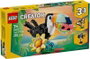 LEGO Creator 3en1 Fauna Salvaje: Tucán Tropical 31173