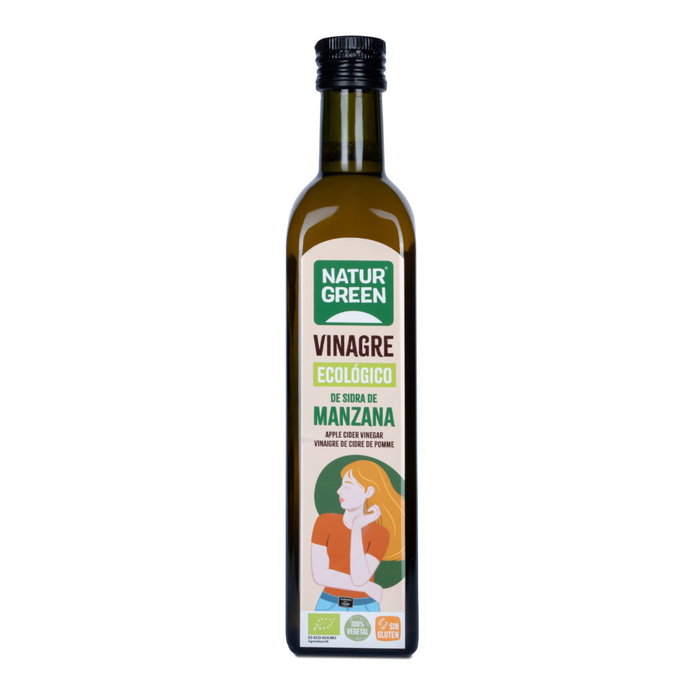 NATURGREEN Vinagre de sidra de manzana BIO 500ml