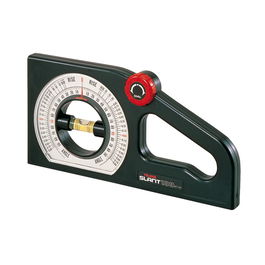 Tajima Medidor de Ángulos Slant-100 Caja Abs. Burbuja Rotativa, Escala 130º