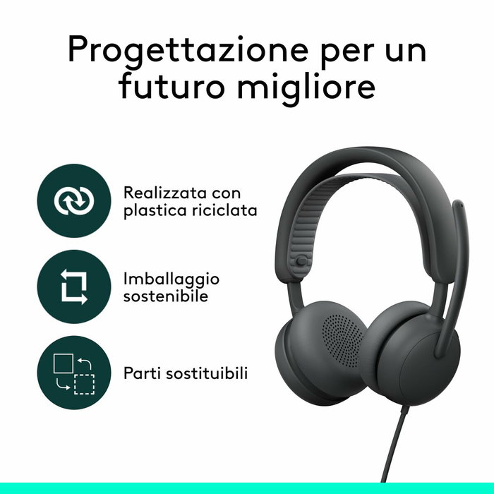 Auriculares Logitech 981-001512 Grafito