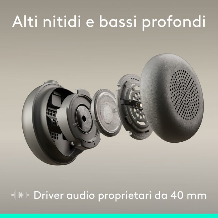 Auriculares Logitech 981-001512 Grafito