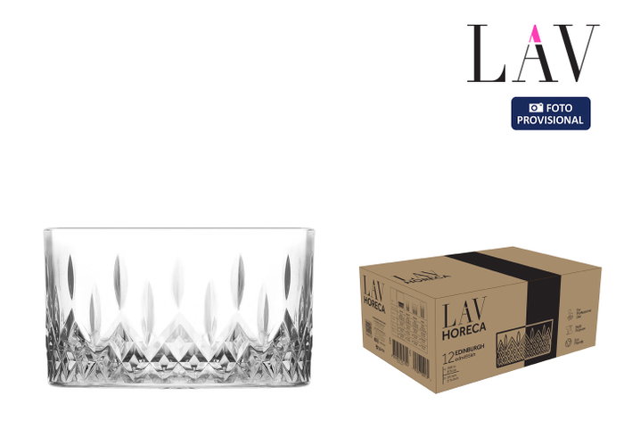 LAV Bol Edinburgh 26 cl 9,5 x 5,5 cm (12 Unidades) LAV Bol Edinburgh 26 cl 9,5 x 5,5 cm (12 Unidades)